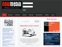 Tablet Screenshot of newmedia.com.au